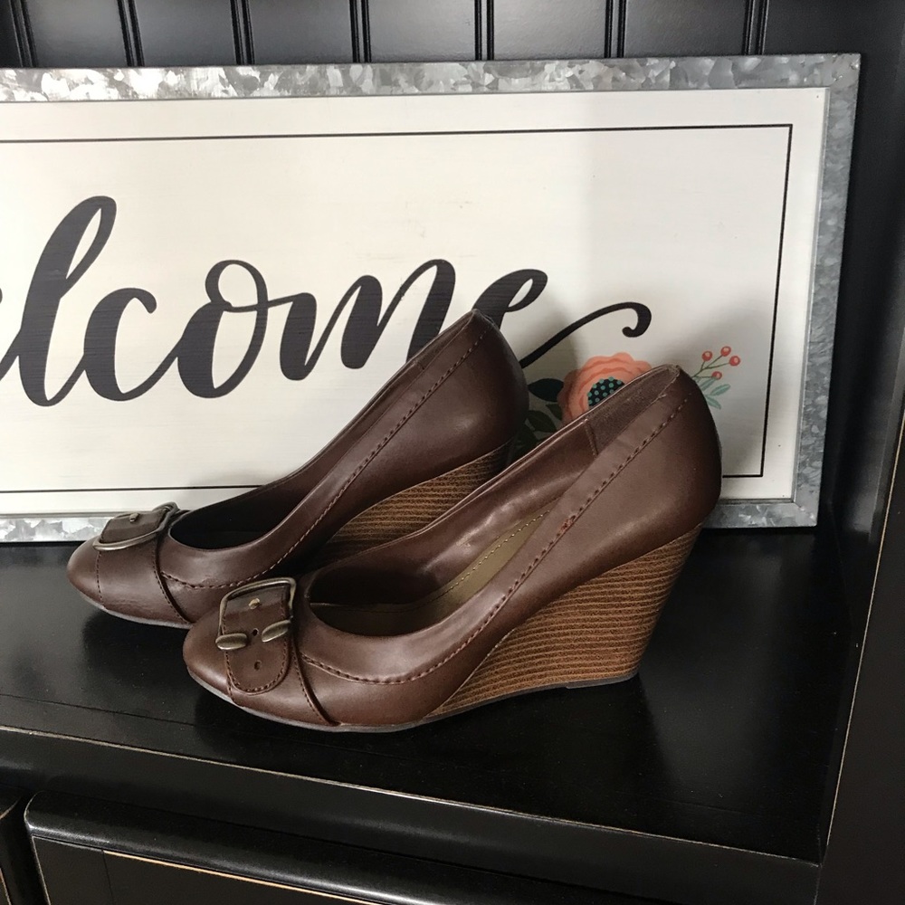 Brown shoes